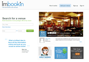 ImBookin - Search for a Venue